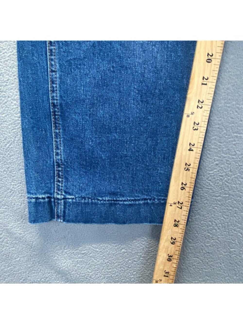 Old Navy Baggy Wide Leg Jeans Womens 16 Blue Y2K Skater Grunge Utility - Picture 6 of 13